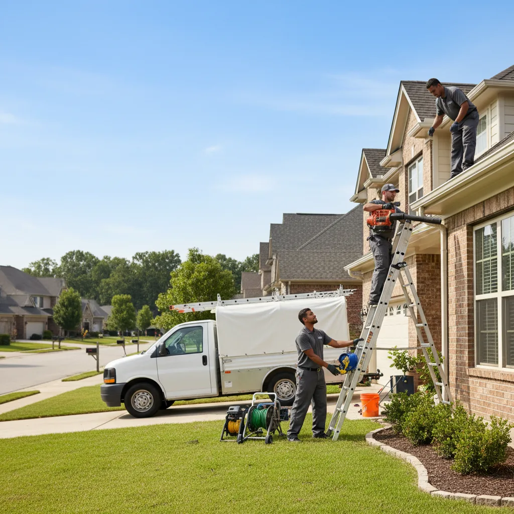 Home Gutter Service in Evansville, AR near me